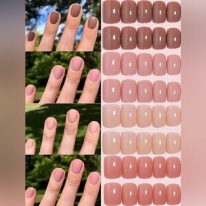 95pcs Medium Square Press On Nails
